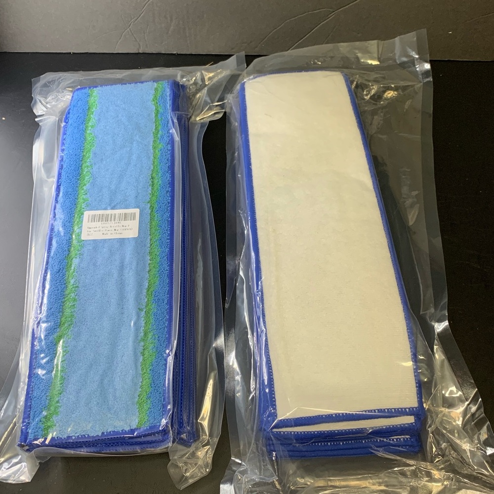10 Pack Reusable Mop Pad Refills for Swiffer PowerMop Multi-Surface Mop NWT